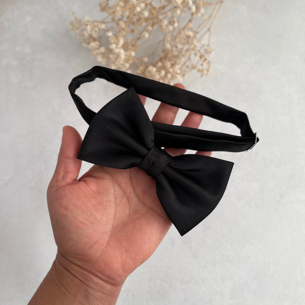 Black Bow Tie for Kid and Adult